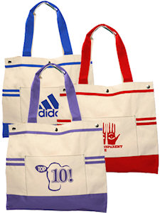 Tote Bags: Nautical Large Tote Bags